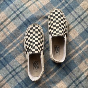 (SOLD) Checkered Vans